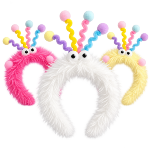 Fluffy Alien Antenna Headband