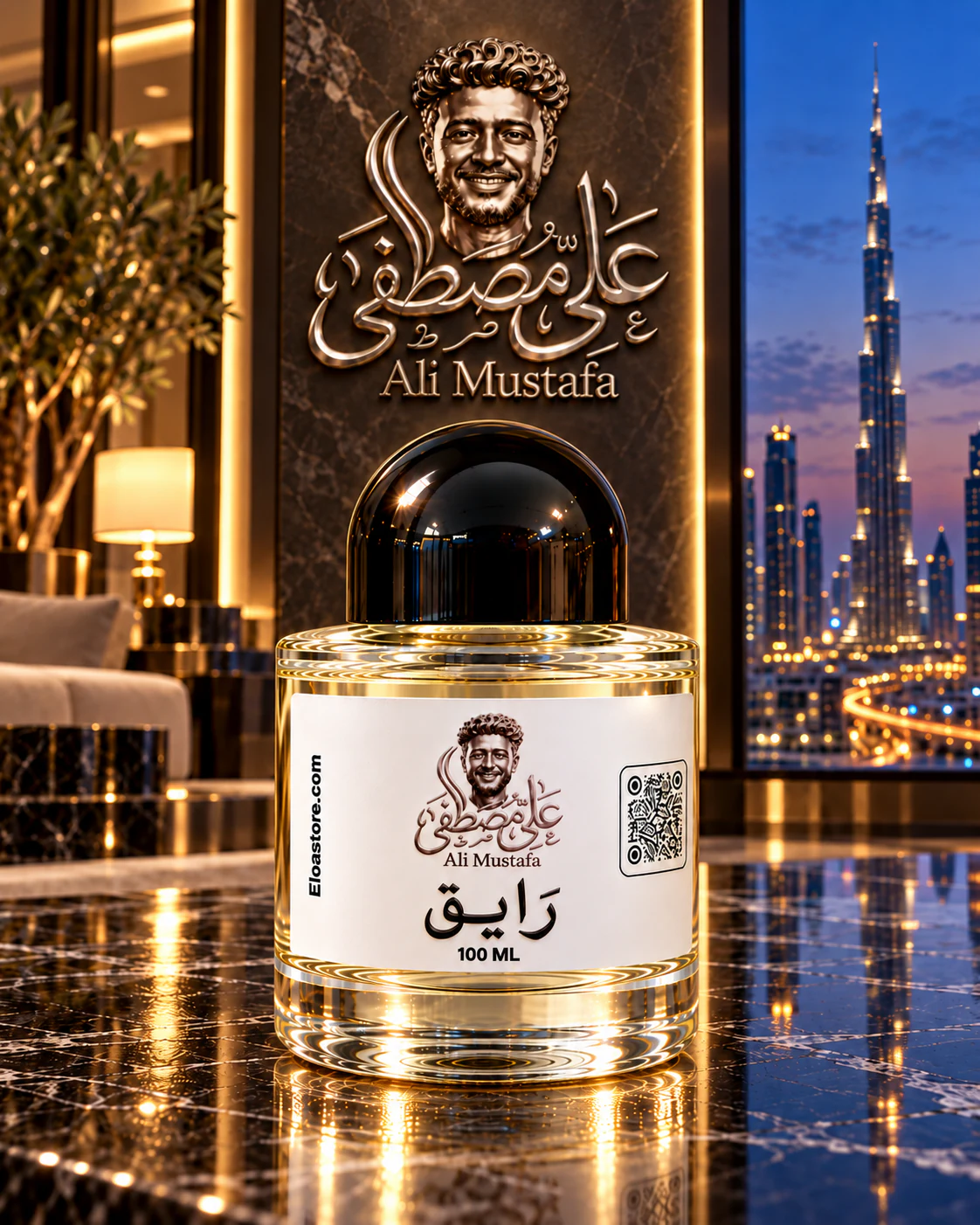 رايق - Ali Mustafa perfume - 100 ml - image 1 رايق perfume bottle, 100 ml, image 1