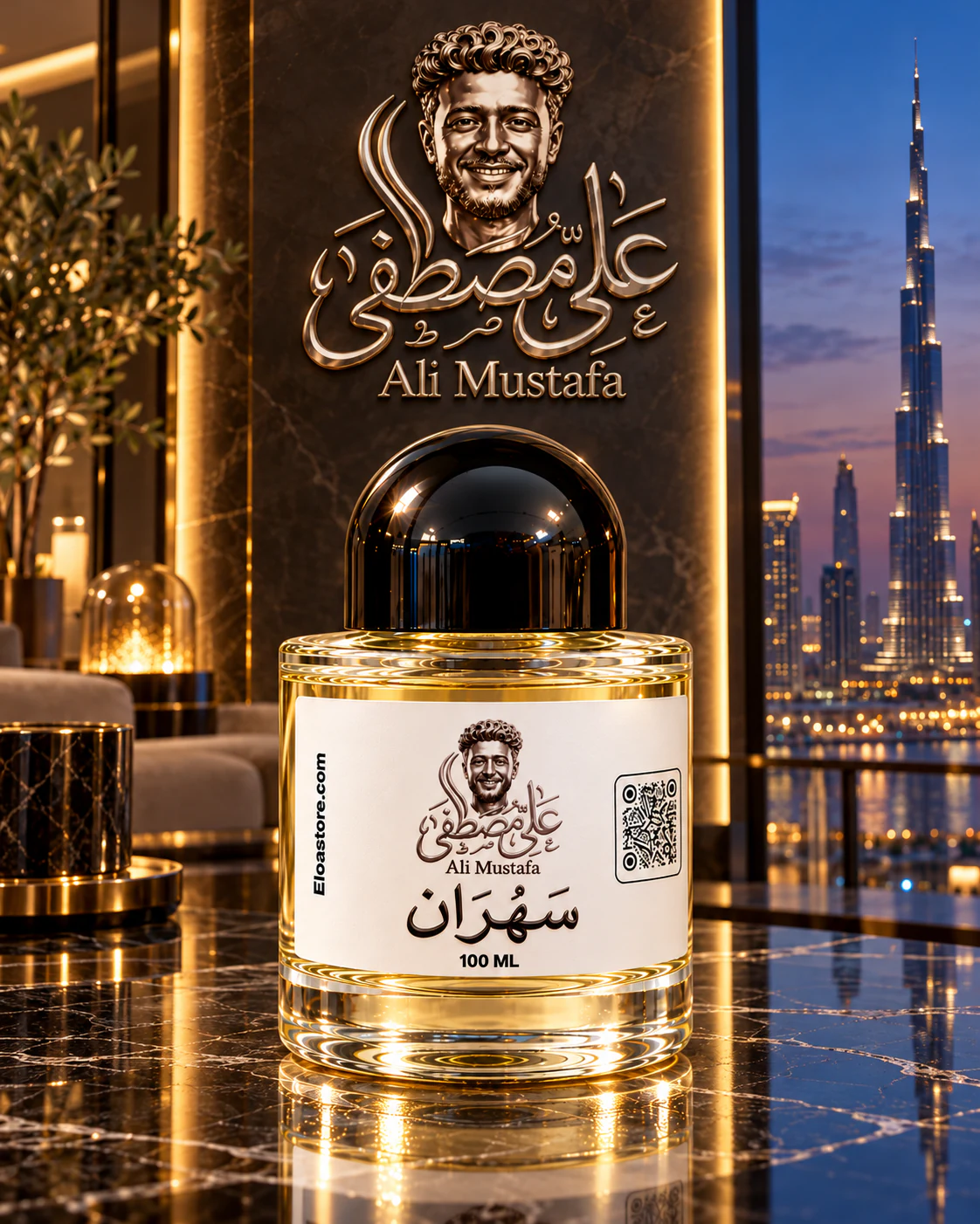 سهران ali mustafa perfume 100 ml image 2 سهران perfume bottle, 100 ml, image 2