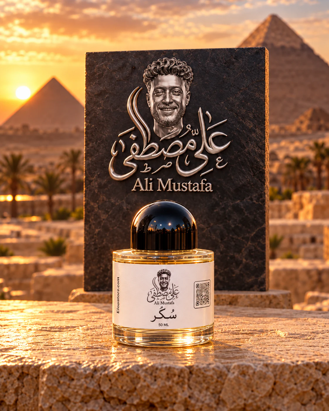 سكر - Ali Mustafa perfume - 50 ml - image 1 سكر perfume bottle, 50 ml, image 1